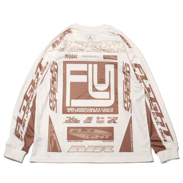 Jordan MVP Printed Longsleeve Shirt “Tan”