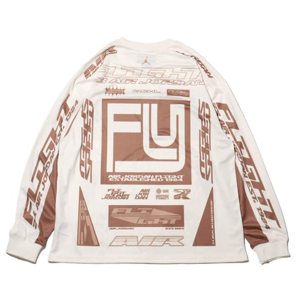 Jordan MVP Printed Longsleeve Shirt “Tan”