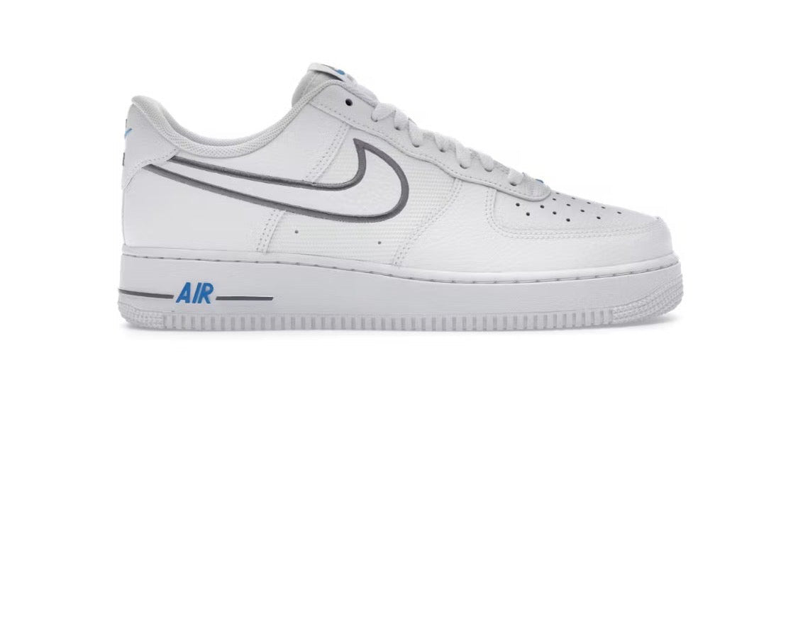 Nike Air Force 1 '07 'White Cool Grey Photo Blue'