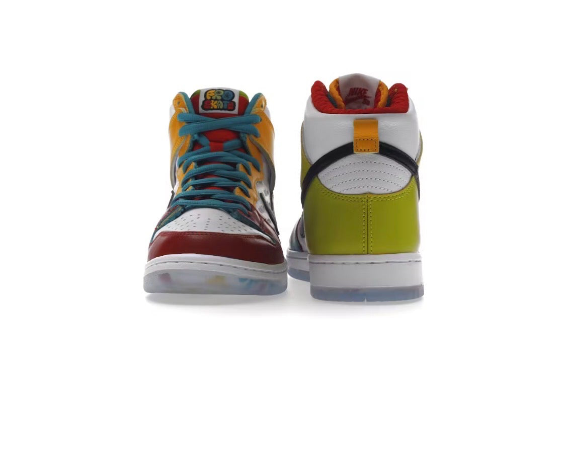 Nike Dunk High SB x Ftoskate 'All Love No Hate'
