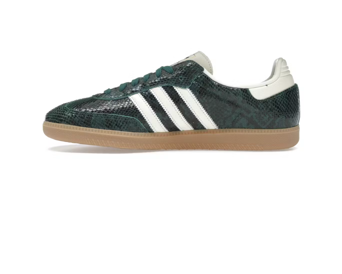 Adidas Samba OG 'Snakeskin Pack - Collegiate Green' (W)
