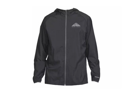 Nike Trail Windbreaker Full Zip Jacket “Black”