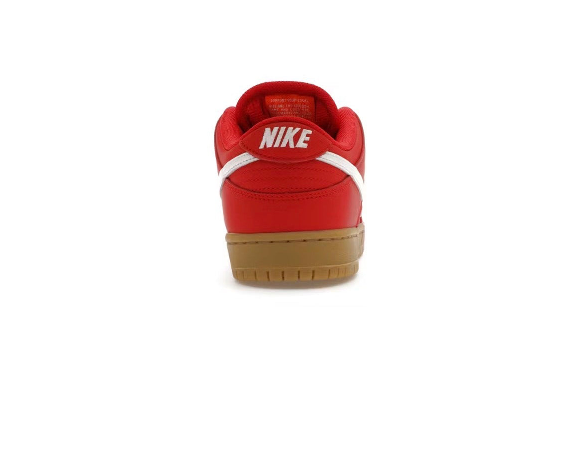 Nike Dunk Low Pro SB 'University Red Gum'