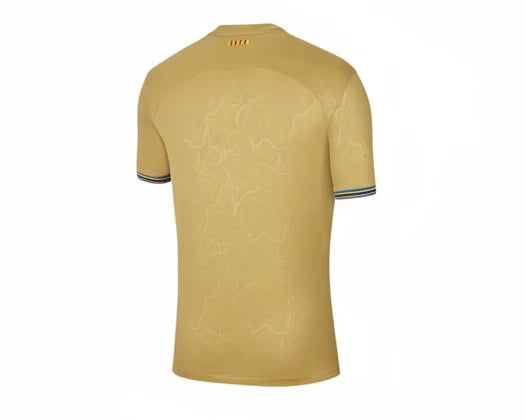 Nike x FC Barcelona Away Football Jersey 22/23 “Gold”