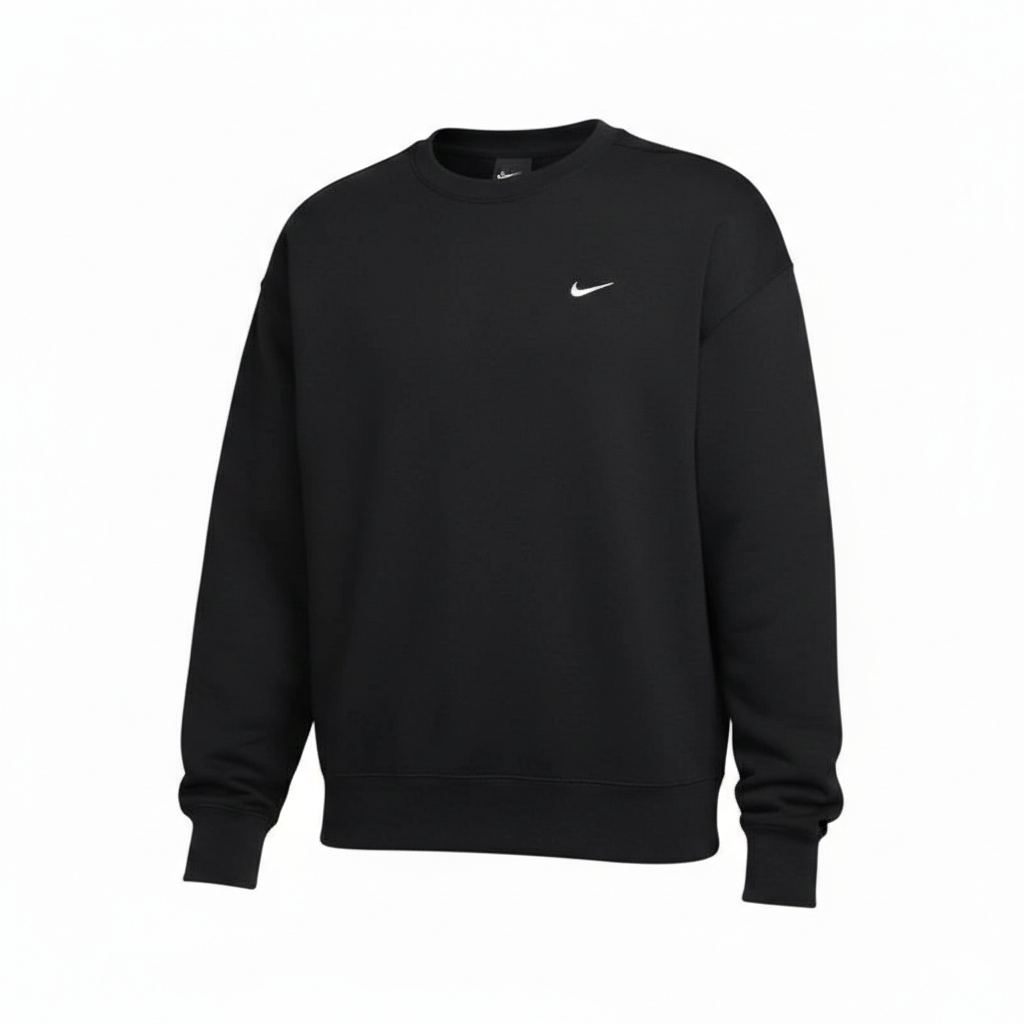 Nike Solo Swoosh Crewneck “Black”