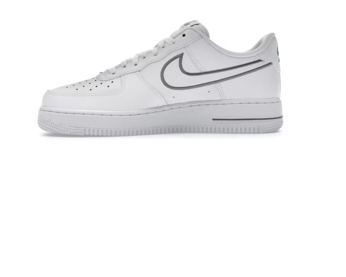 Nike Air Force 1 '07 'White Cool Grey Photo Blue'