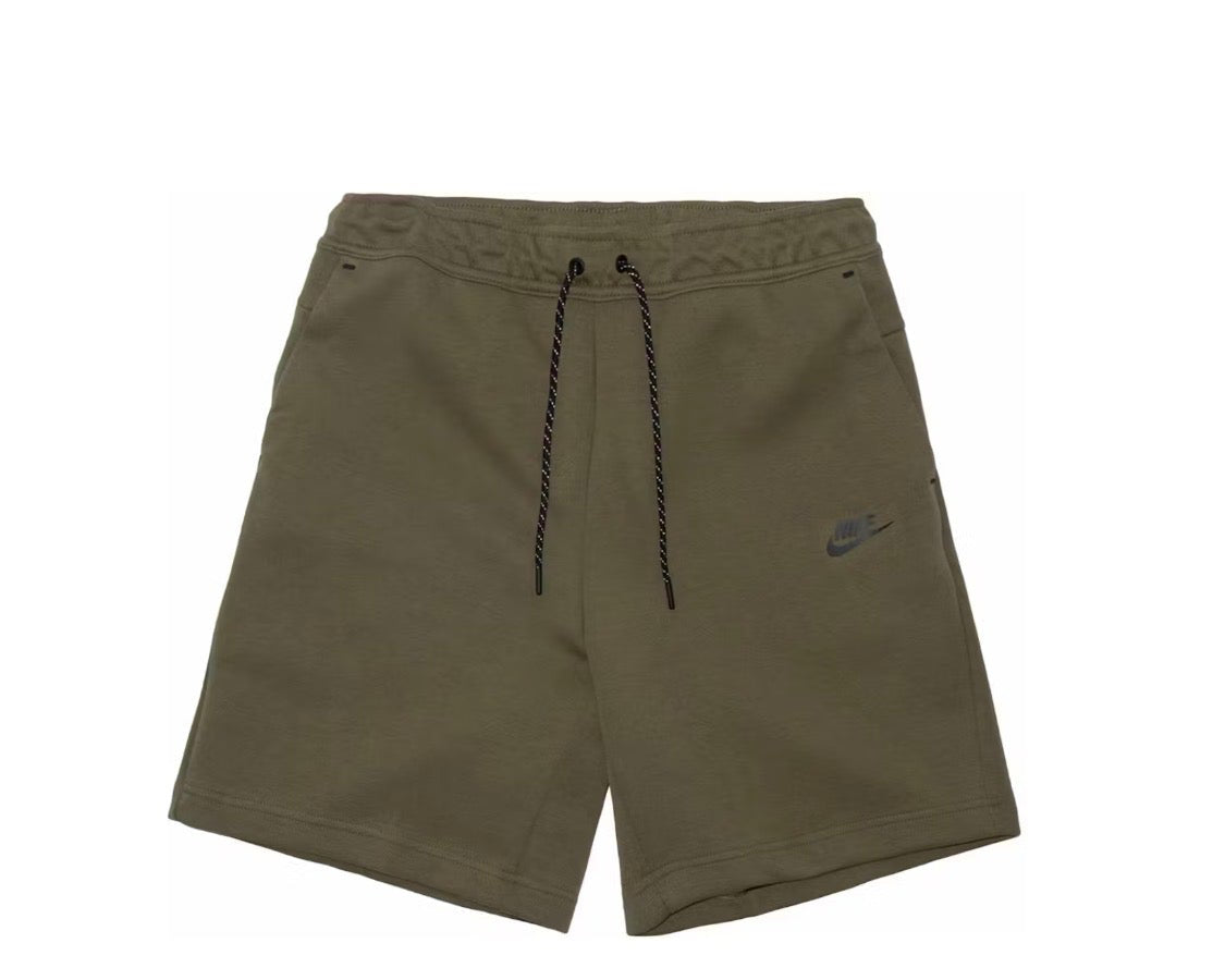 Nike Tech Fleece Shorts “Olive” Man