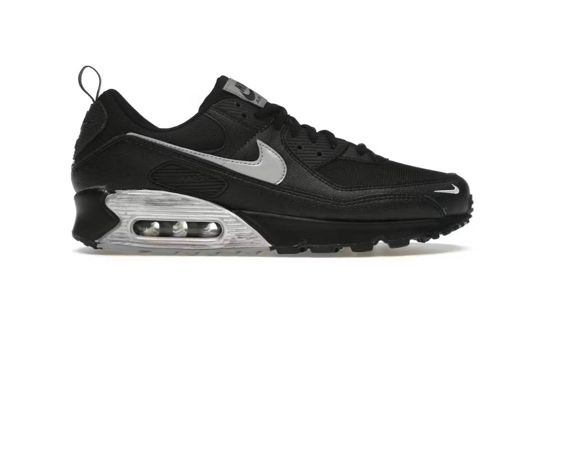 Nike Air Max 90 'Black Metallic Silver'