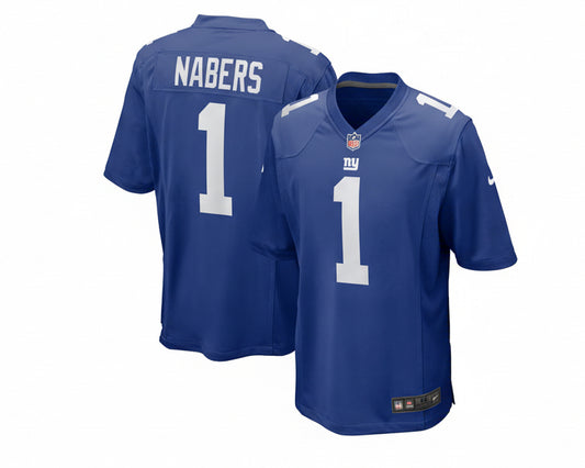 Nike NFL Game Jersey Malik Nabers “New York Giants”