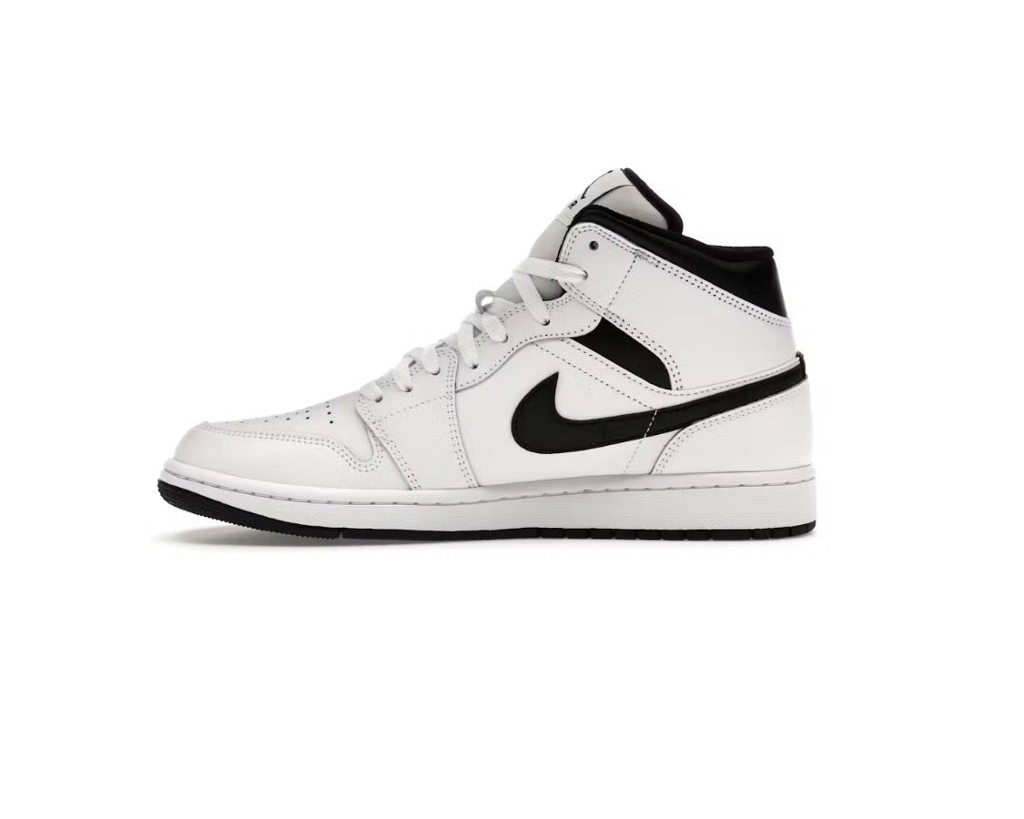 Air Jordan 1 Mid 'White Black'