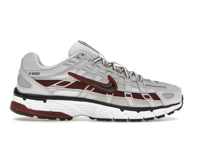 Nike P-6000 'Pure Platinum Team Red'