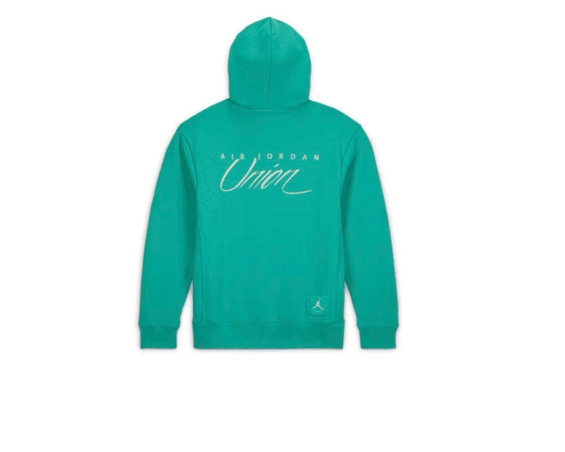 Jordan x Union LA Fleece Hoodie “Aquamarine”