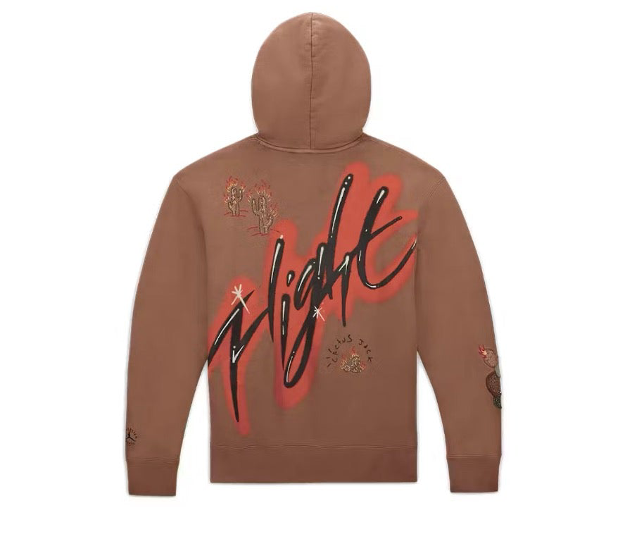 Jordan x Travis Scott Hoodie “Brown”