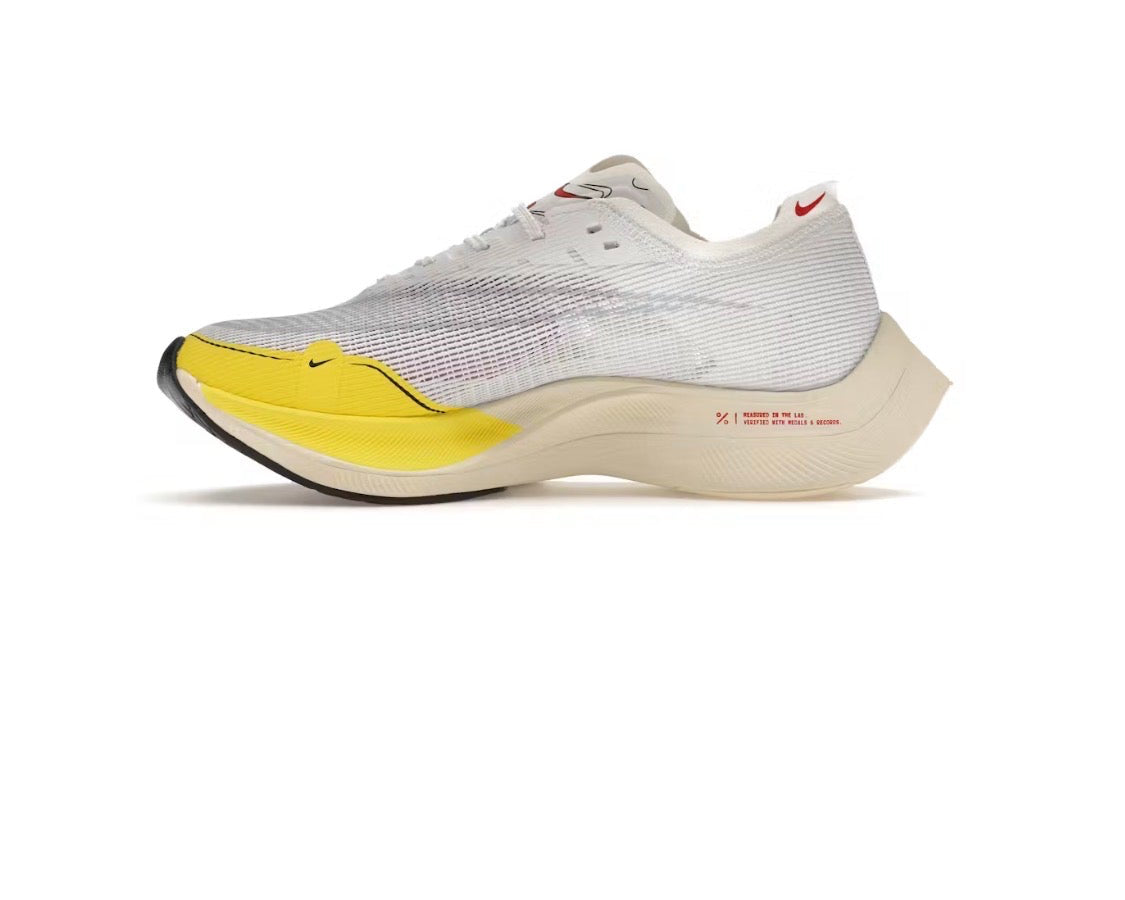 Nike ZoomX Vaporfly NEXT% 2 'White Yellow Strike' (W)