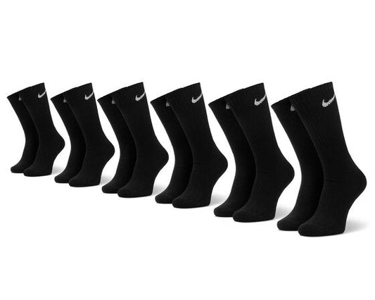 Nike Everyday Crew Socks 6-Pack “Black”