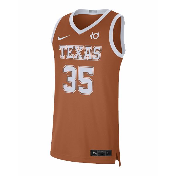 Nike Kevin Durant College Dri-FIT Texas Limited Jersey 'Orange'