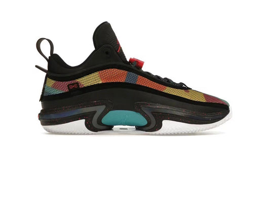 Air Jordan 36 Low 'Black Multi-Color'