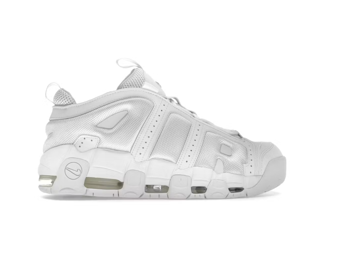 Nike Air More Uptempo Low 'Triple White'