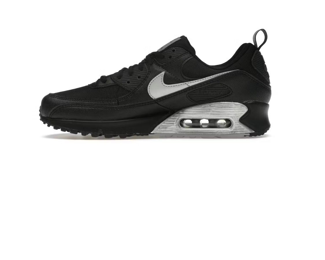 Nike Air Max 90 'Black Metallic Silver'