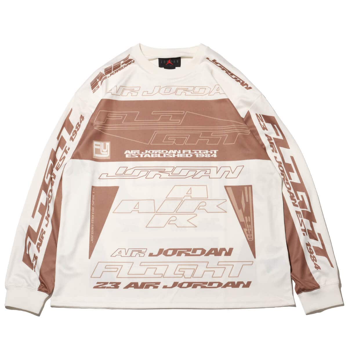 Jordan MVP Printed Longsleeve Shirt “Tan”