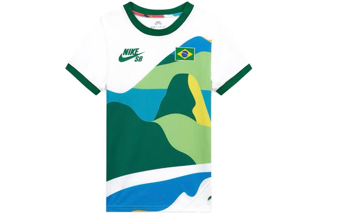 Nike SB x Parra Brasil Federation “White Green” Kid