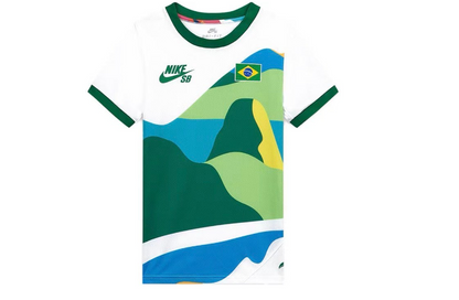Nike SB x Parra Brasil Federation “White Green” Kid