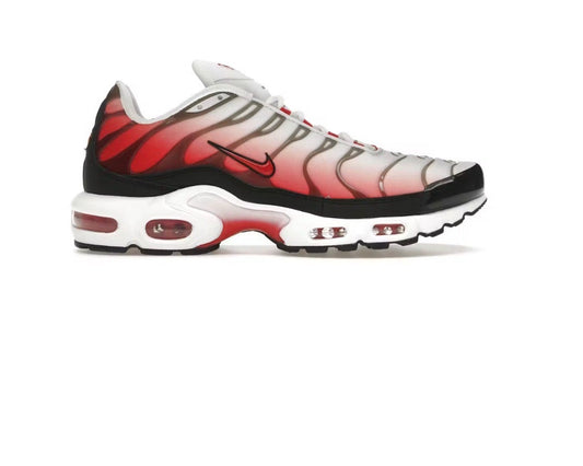 Nike Air Max Plus 'White Black University Red'