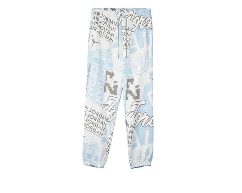 Jordan Fleece Allover Printed Core Jogger Pant “Blue” (W)