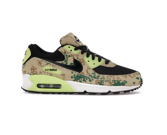 Nike Air Max 90 Premium 'Camo Pack - Gold Light Lemon Twist'