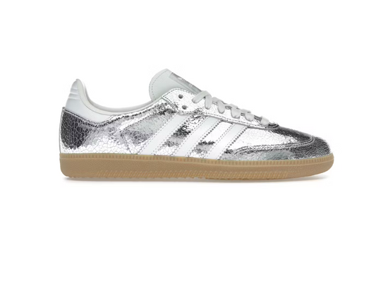 Adidas Samba OG 'Cracked Metallic Pack - Silver' (W)