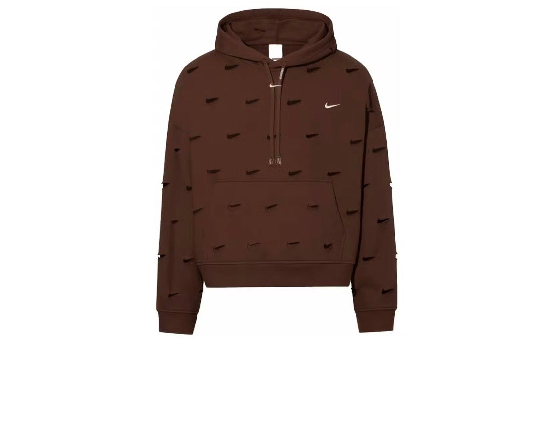 Nike x Jacquemus Swoosh Hoodie “Brown”