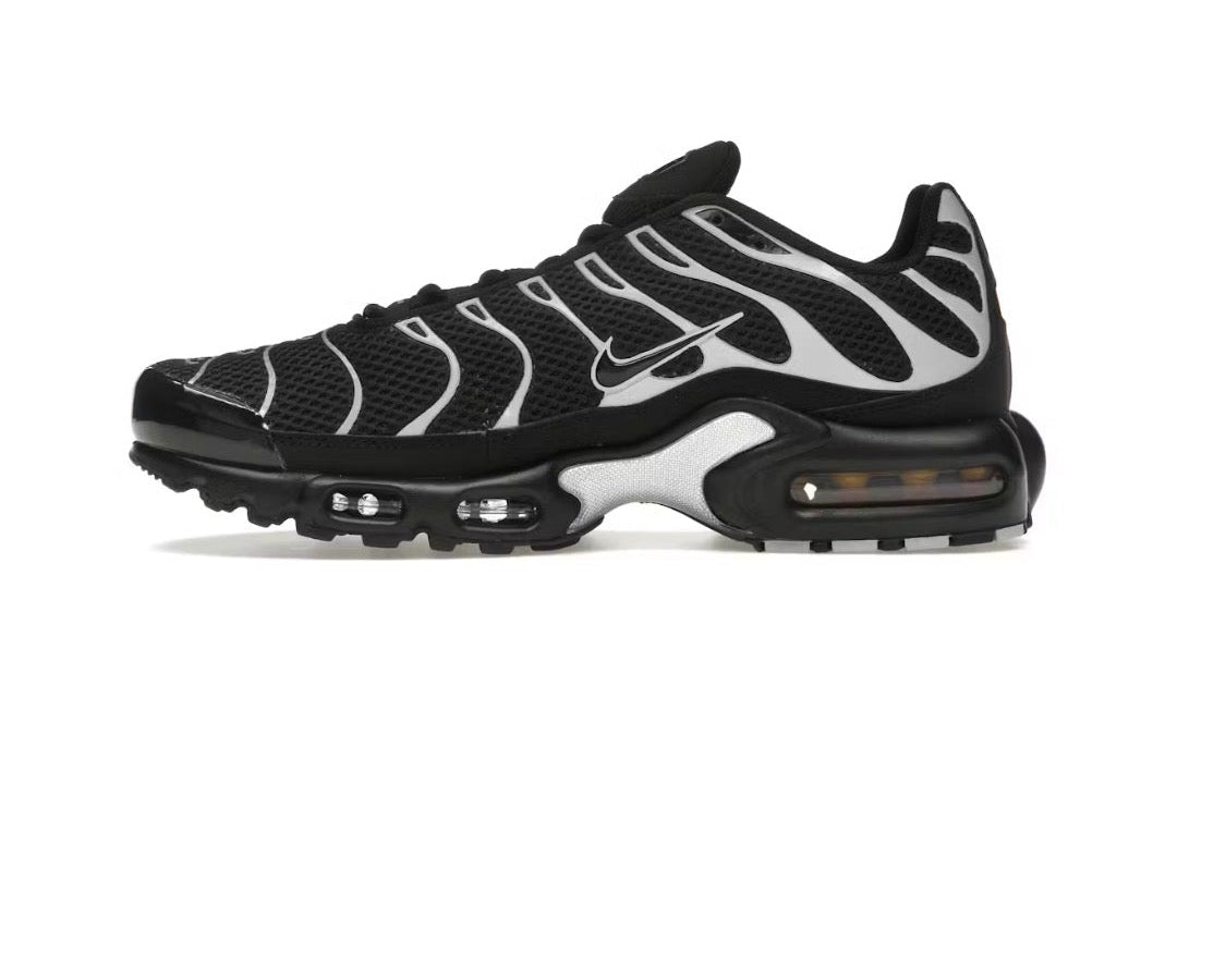 Nike Air Max Plus Premium 'Black Metallic Silver'