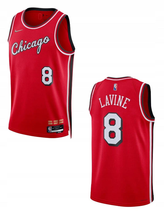 Nike NBA Chicago Bulls City Edition Swingman Jersey Zach LaVine
