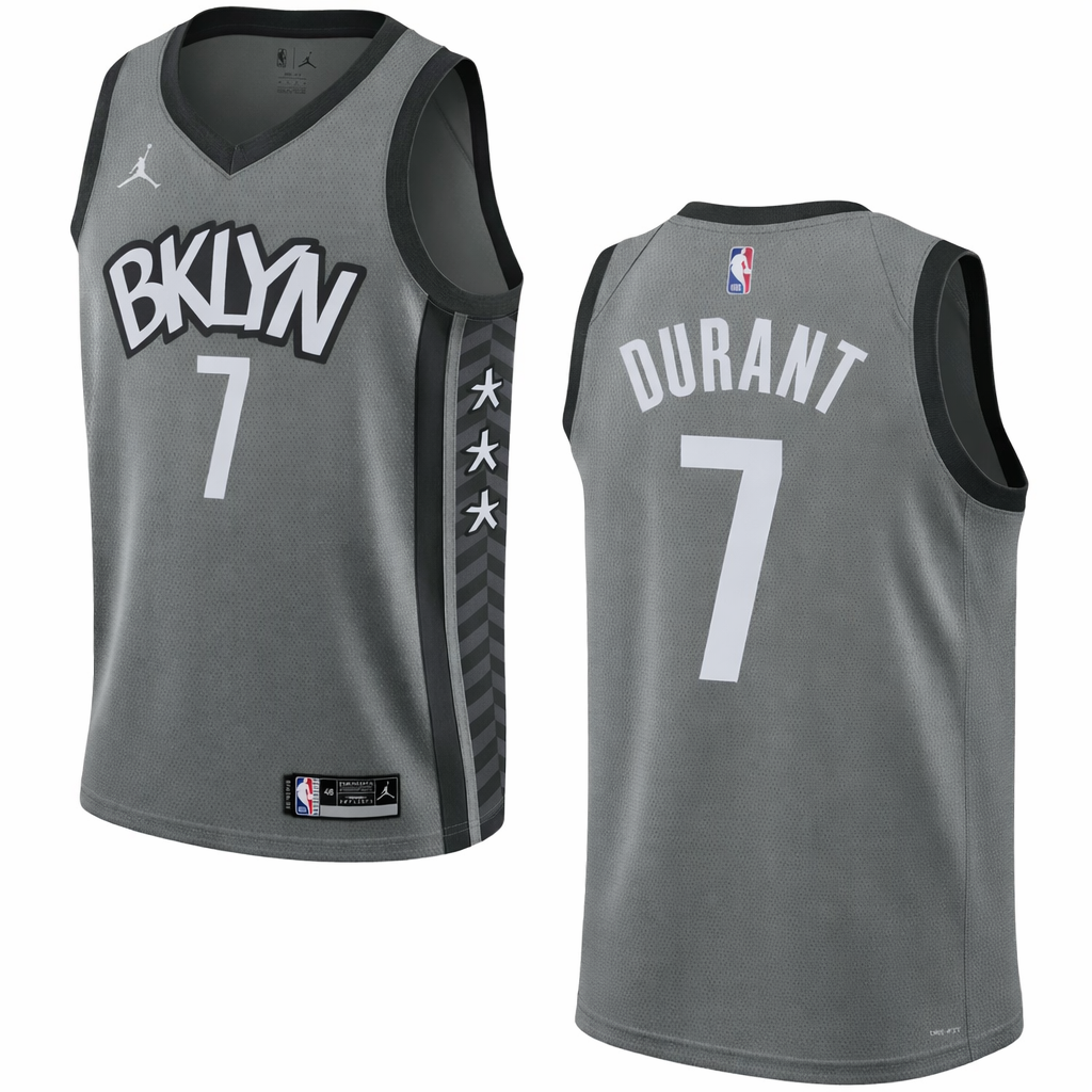 Jordan Kevin Durant Nets Statement Edition 2020 Swingman Jersey