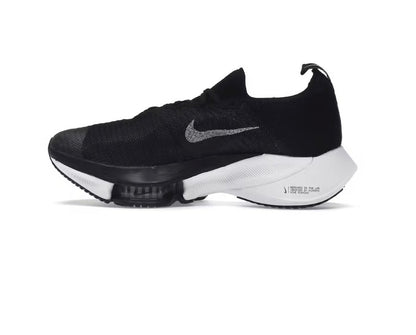 Nike Air Zoom Tempo NEXT% Flyknit 'Black White' (W)