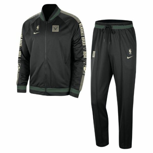Nike Tracksuit 'Milwaukee Bucks Black'