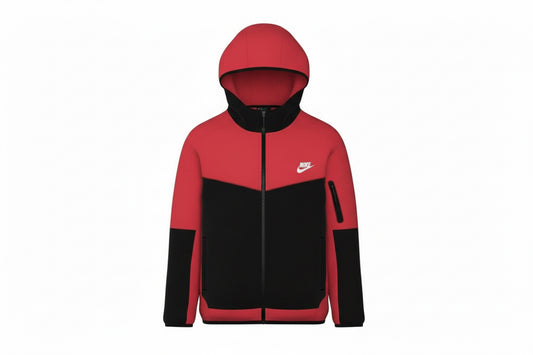 Nike Tech Zip “Crimson Black” Man