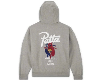 Nike x FC Barcelona x Patta Hoodie “Grey”