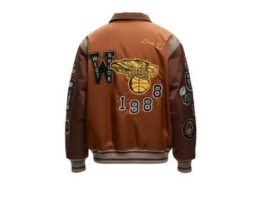 Jordan x Honor The Gift Westbrook Varsity Jacket “Tan”