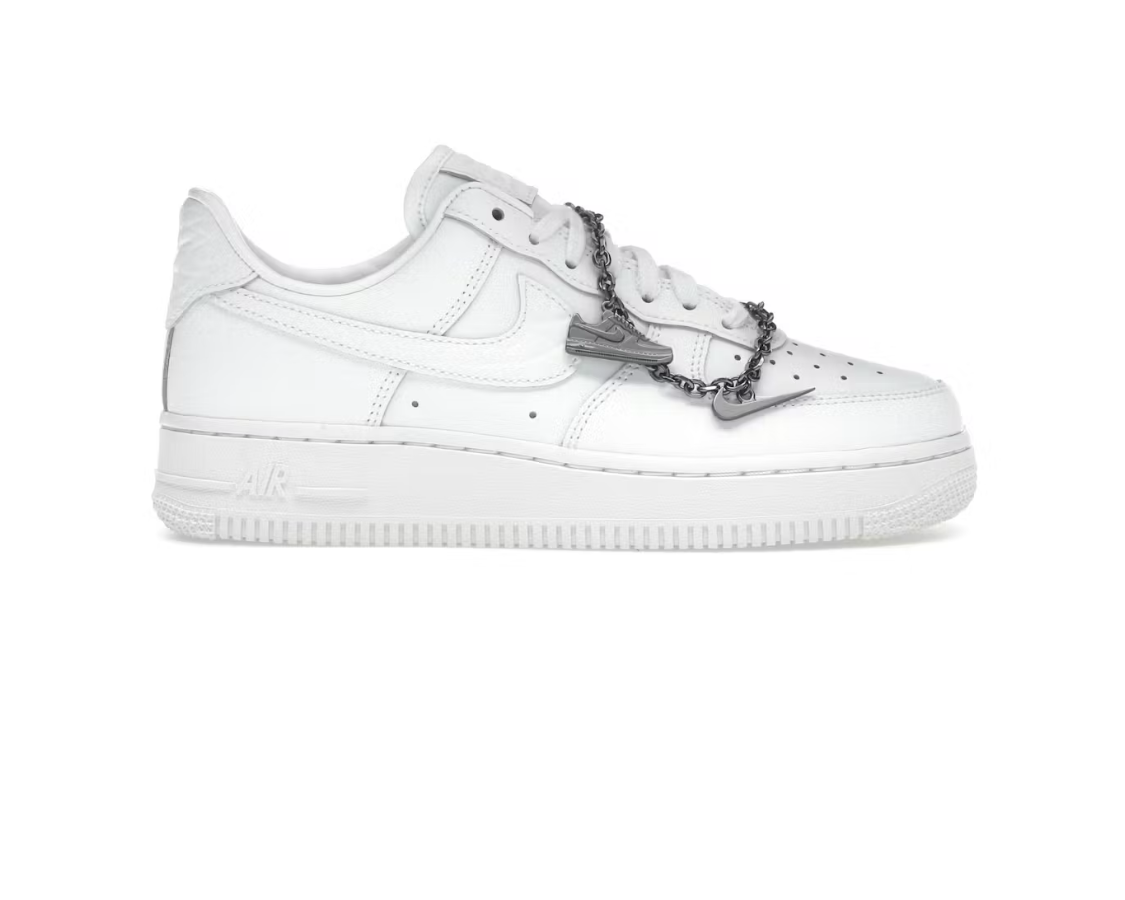Nike Air Force 1 '07 Low 'Summit White/White/Metallic Silver/Summit White' (W)