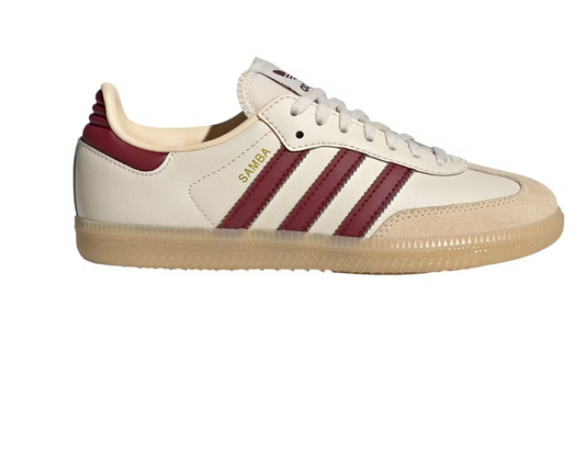 Adidas Samba OG 'Wonder White Shadow Red' (GS)